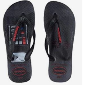 NWT Havianas Star Wars flip-flops 39/40 M 7/8 W 9